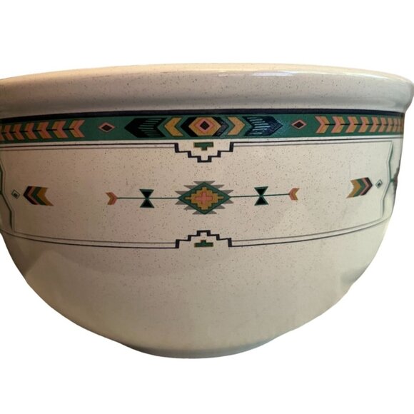 Vtg Studio Nova Adirondack Mikasa Lrg Serving Bowl Dishwasher Microwave Thailand - Picture 6 of 7